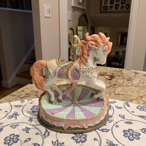 Vintage Emson Cast Iron Carousel Door Stop